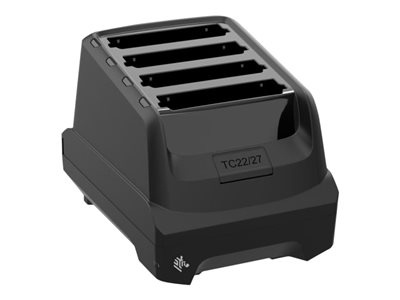 Zebra - Berceau de chargement de la batterie de l'ordinateur de poche - connecteurs de sortie : 4 - pour Zebra TC22, TC27