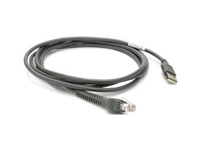 Zebra - Câble USB - USB (M) - 2 m - pour Symbol LS2208; Zebra VC80, VC80x, VC8300, VH10