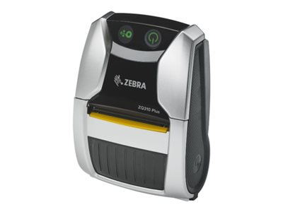 Zebra ZQ300 Series ZQ310 Plus - Imprimante de reçus - thermique direct - Rouleau (5,8 cm) - 203 dpi - jusqu'à 101.6 mm/sec - USB 2.0, NFC, Bluetooth 4.2 LE - barre de déchirement - argent