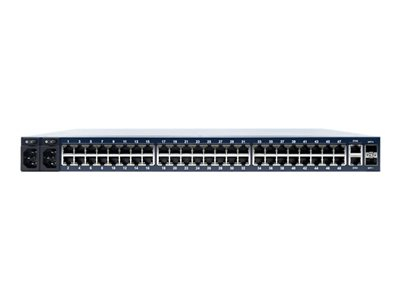 ZPE Nodegrid Serial Console - Core Edition - serveur de consoles - CPU bicanal Cisco, 4 Go DDR4, 16 Go SSD, 2 SFP, 2 GbE, 2 USB 3.0, adaptateur secteur CA dual et cordon inclus, support de 2 ans et garantie matériel - 48 ports - 1U - rack-montable