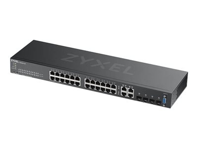 Zyxel GS2220-28 - Commutateur - Géré - 24 x 10/100/1000 + 4 x SFP Gigabit combiné - Montable sur rack