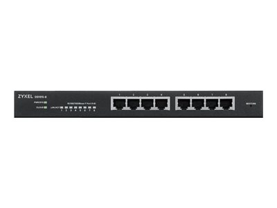 Zyxel GS1915 Series GS1915-8EP - Commutateur - Compatible avec NebulaFLEX - intelligent - 8 x 10/100/1000 (PoE+) - de bureau, fixation murale - PoE+ (60 W)