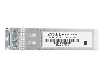 Zyxel SFP10G-LR-E - Module transmetteur SFP+ - 10 GigE - 10GBase-LR - mode unique LC - jusqu'à 10 km - 1310 nm (pack de 10)