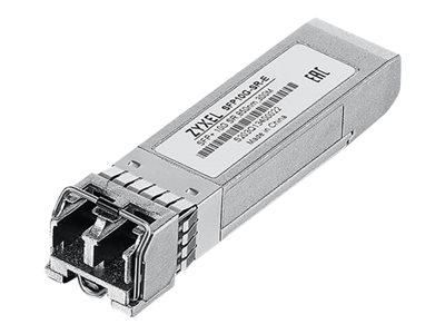 Zyxel SFP10G-SR-E - Module transmetteur SFP+ - 10 GigE - 10GBase-SR - LC multi-mode - jusqu'à 300 m - 850 nm (pack de 10)