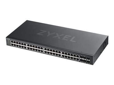 Zyxel GS1920-48v2 - Commutateur - intelligent - 48 x 10/100/1000 + 4 x SFP Gigabit combiné + 2 x Gigabit SFP - Montable sur rack